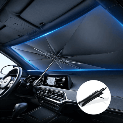 AutoZone™ Telescopic Windshield Sun Umbrella