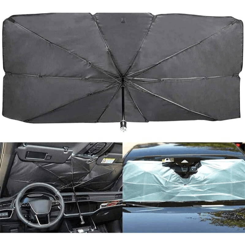 AutoZone™ Telescopic Windshield Sun Umbrella